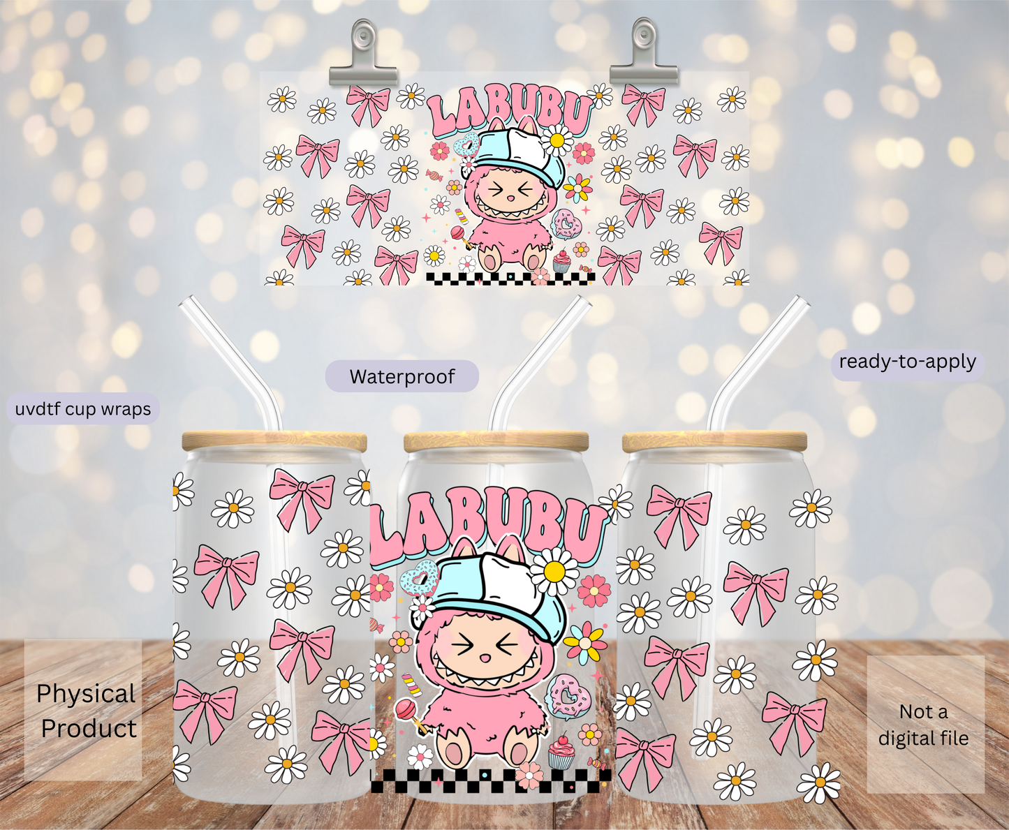 uv dtf labubu 2