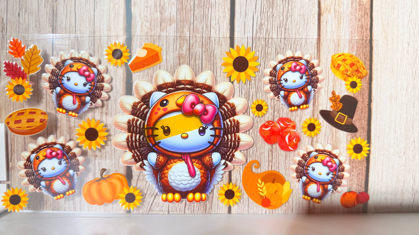 UV DTF KITTY TURKEY