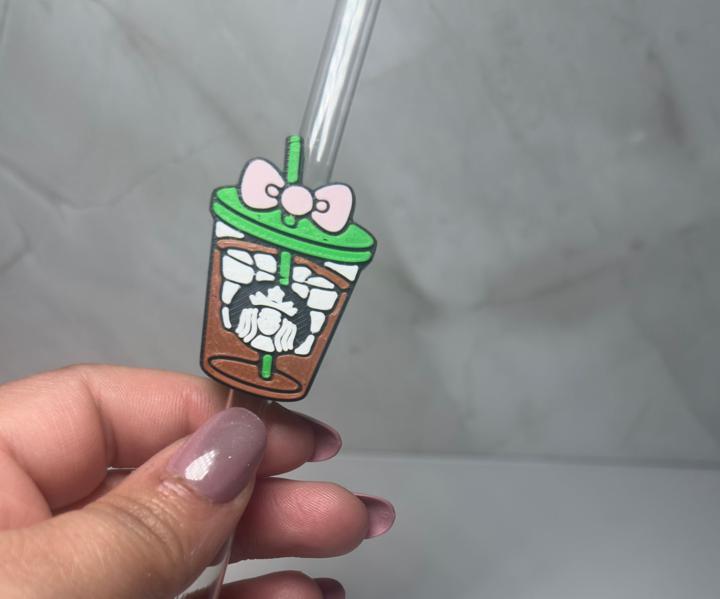 coffe strawtopper