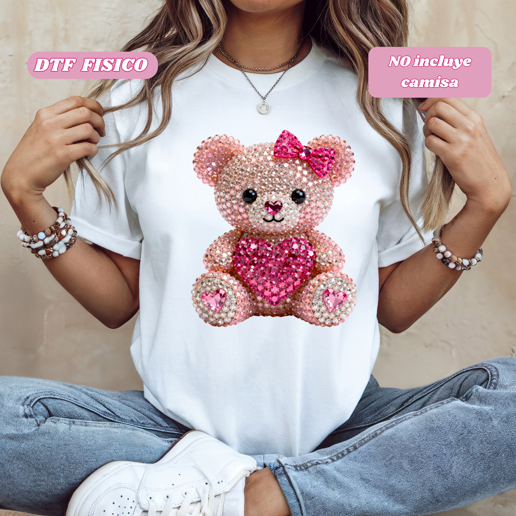 DTF fisico - Osito Blind