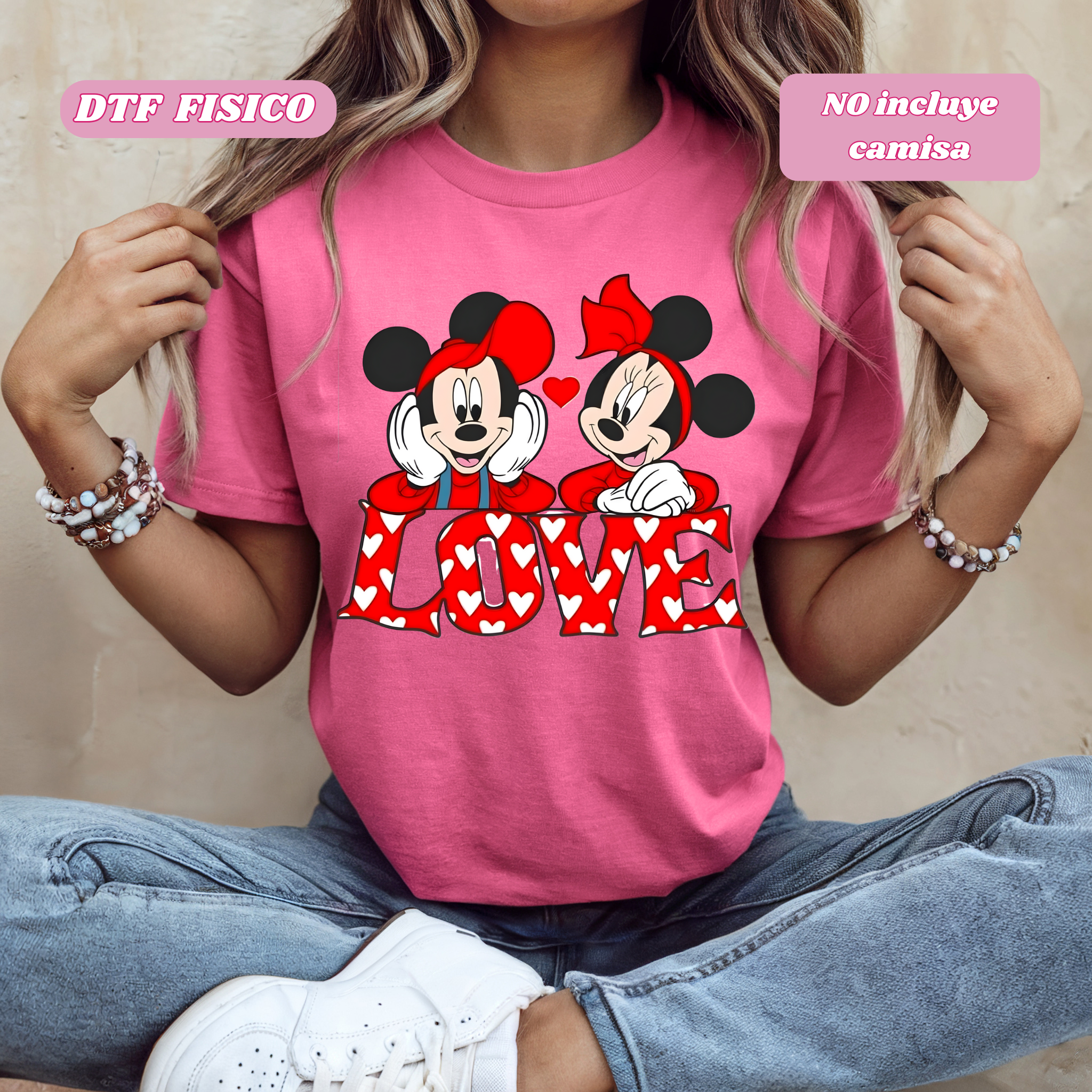 DTF fISICO-Love Minnie