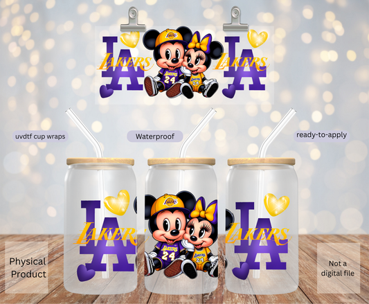 UV DTF lakers Minnie