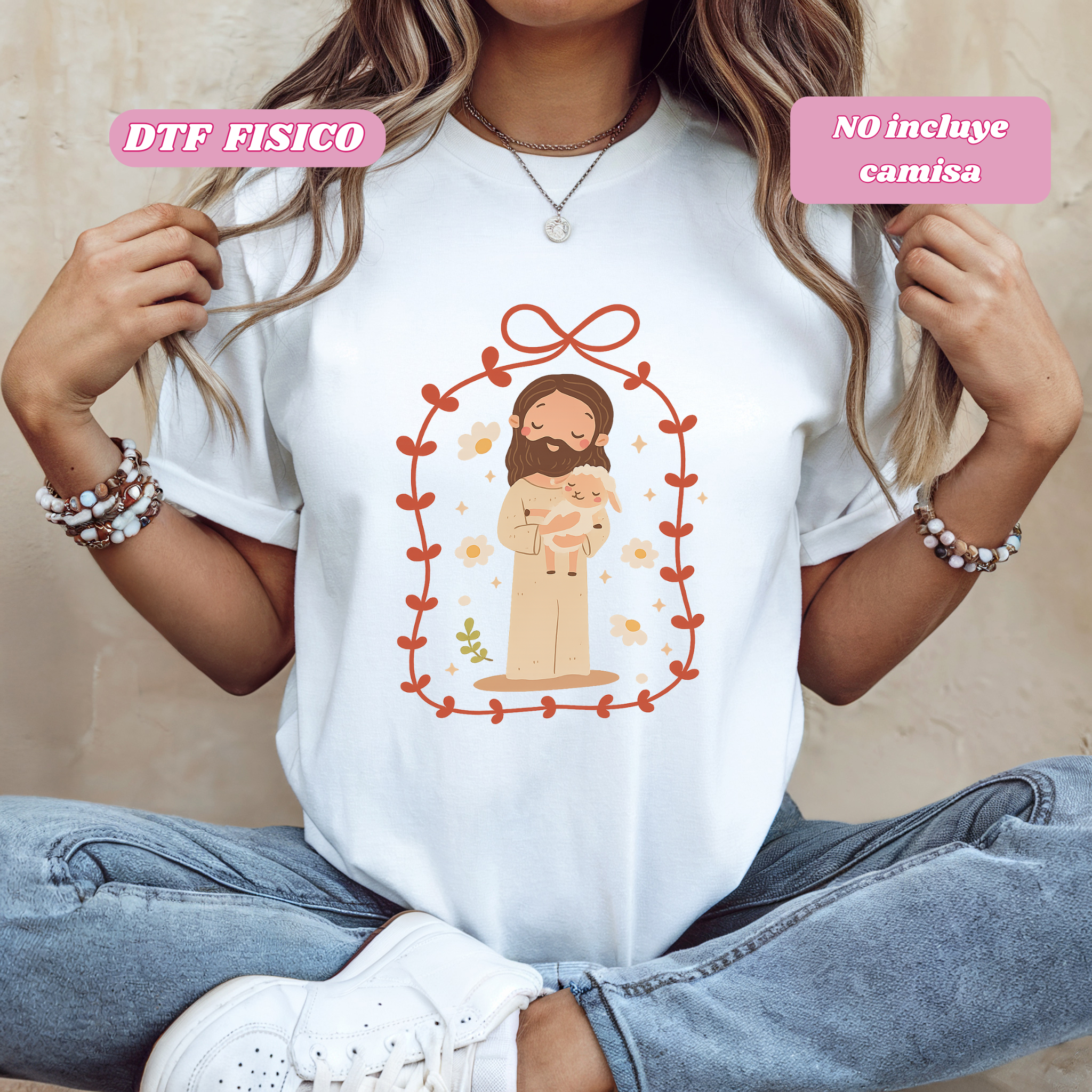 DTF  Transfer Cristiano -Producto fisico