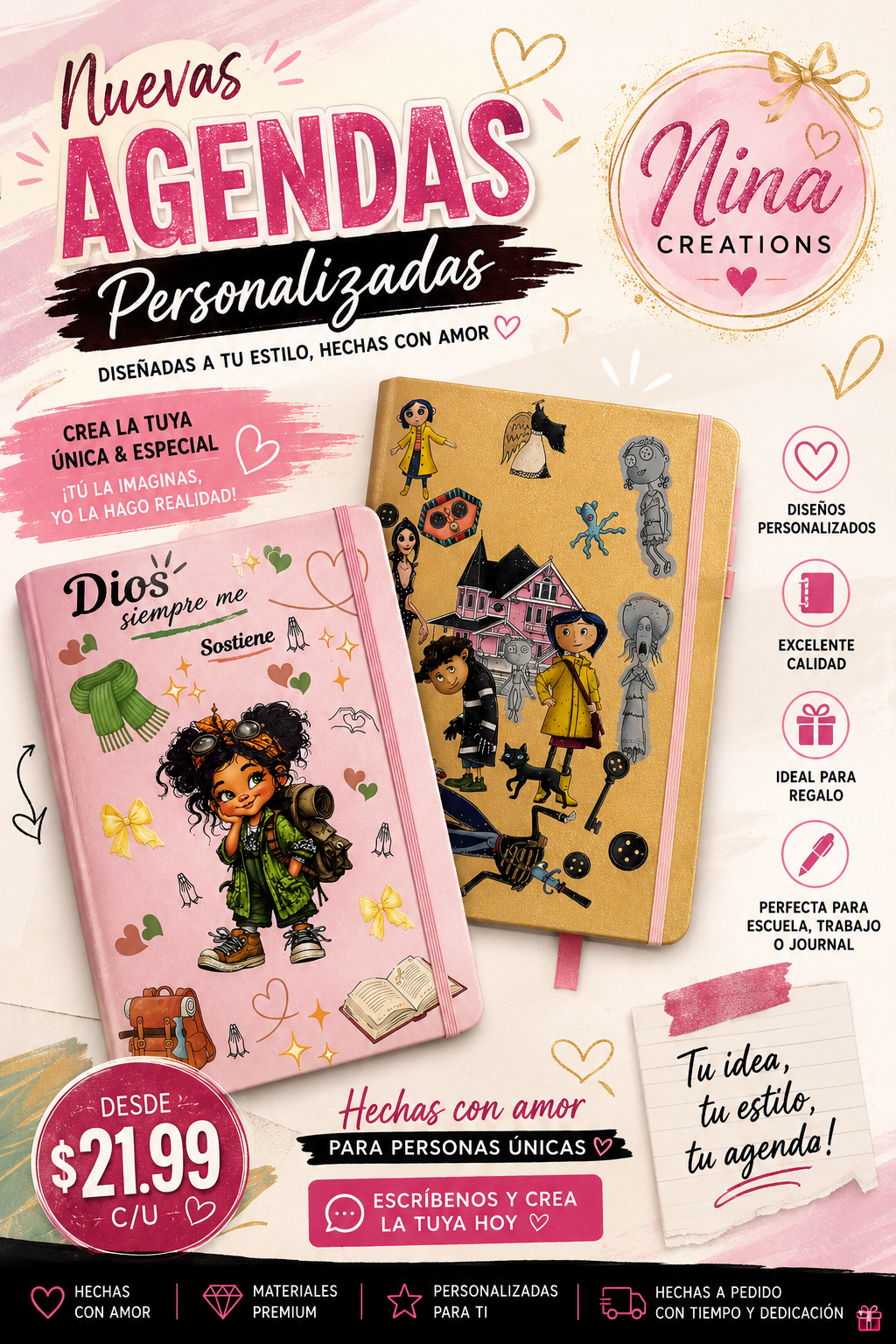 Agendas personalizadas