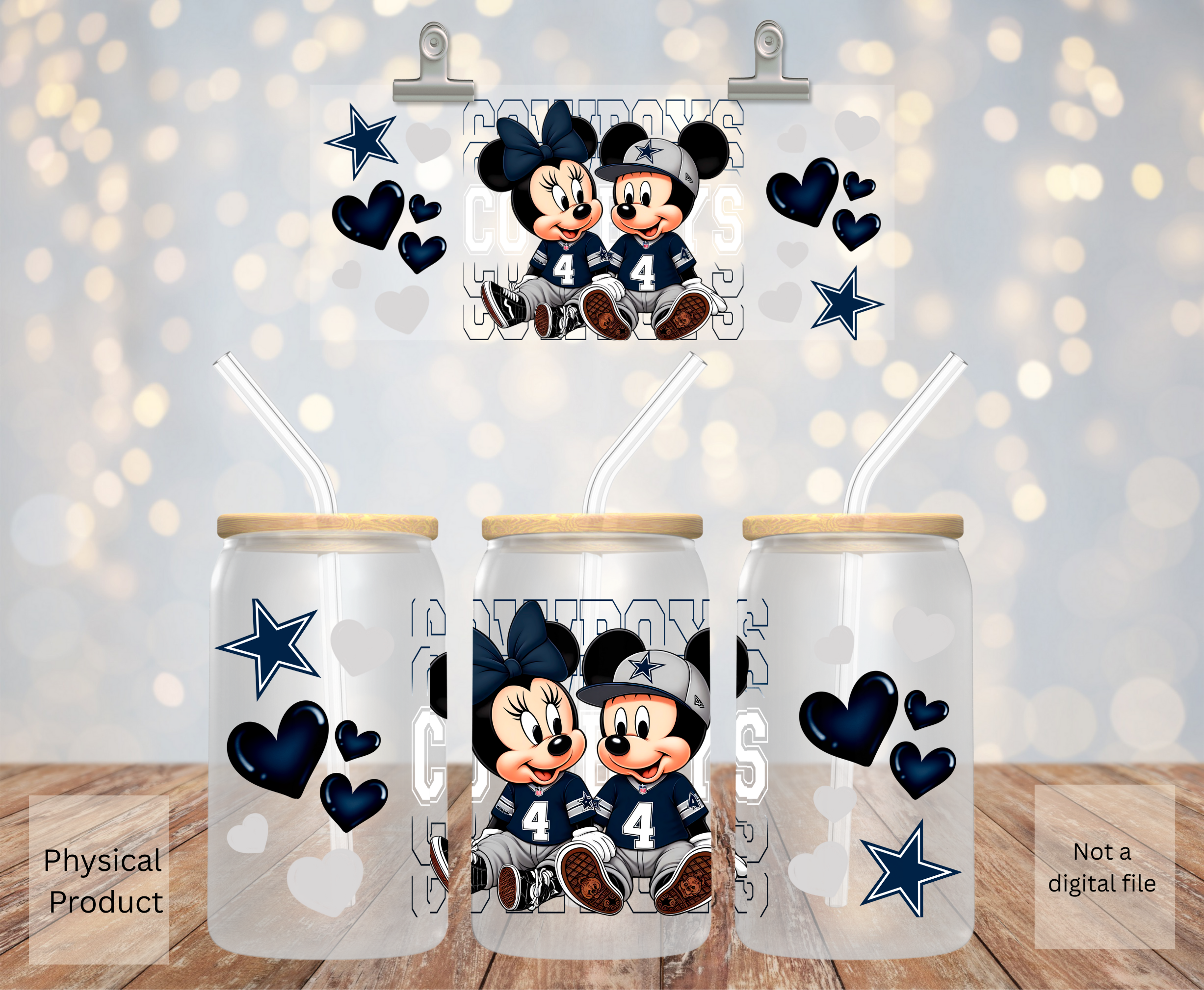 UV DTF Couple Minnie