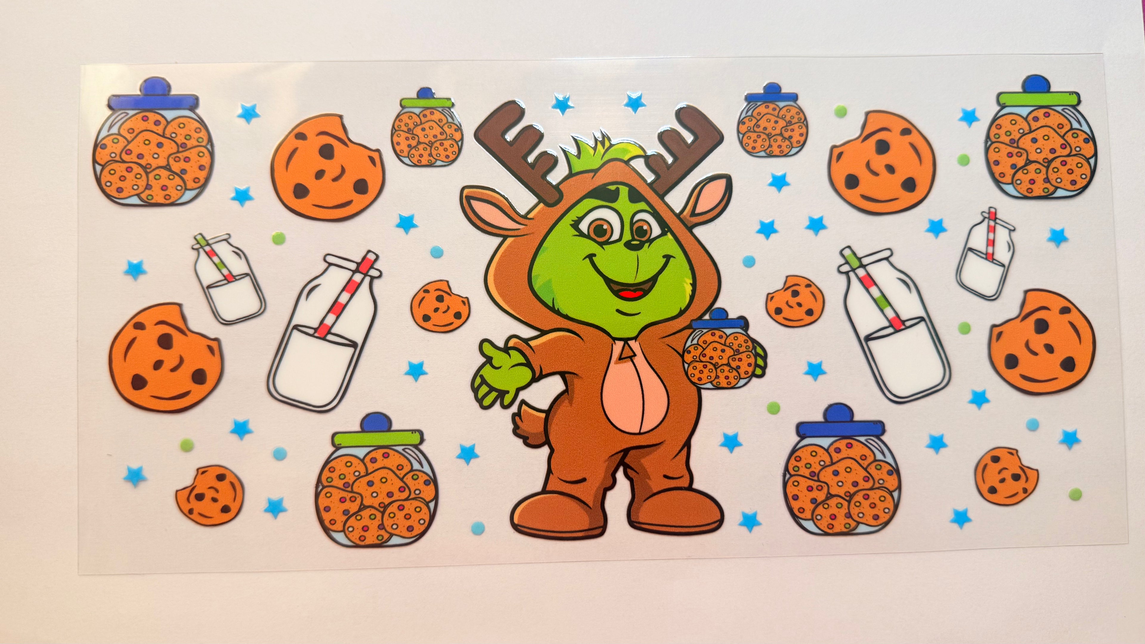 Green Reinder Chritsmas