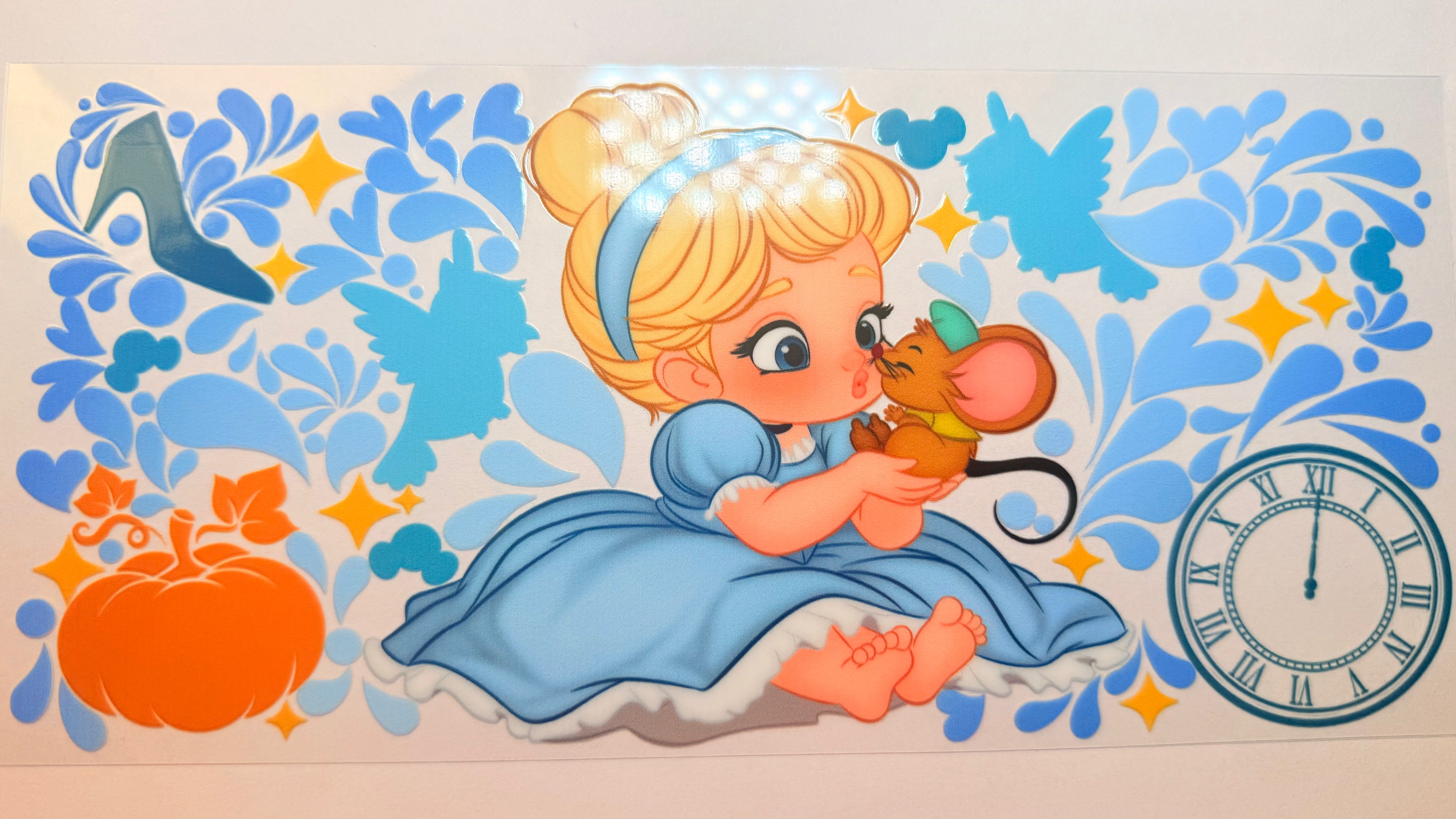 Baby Cinderella UV DTF