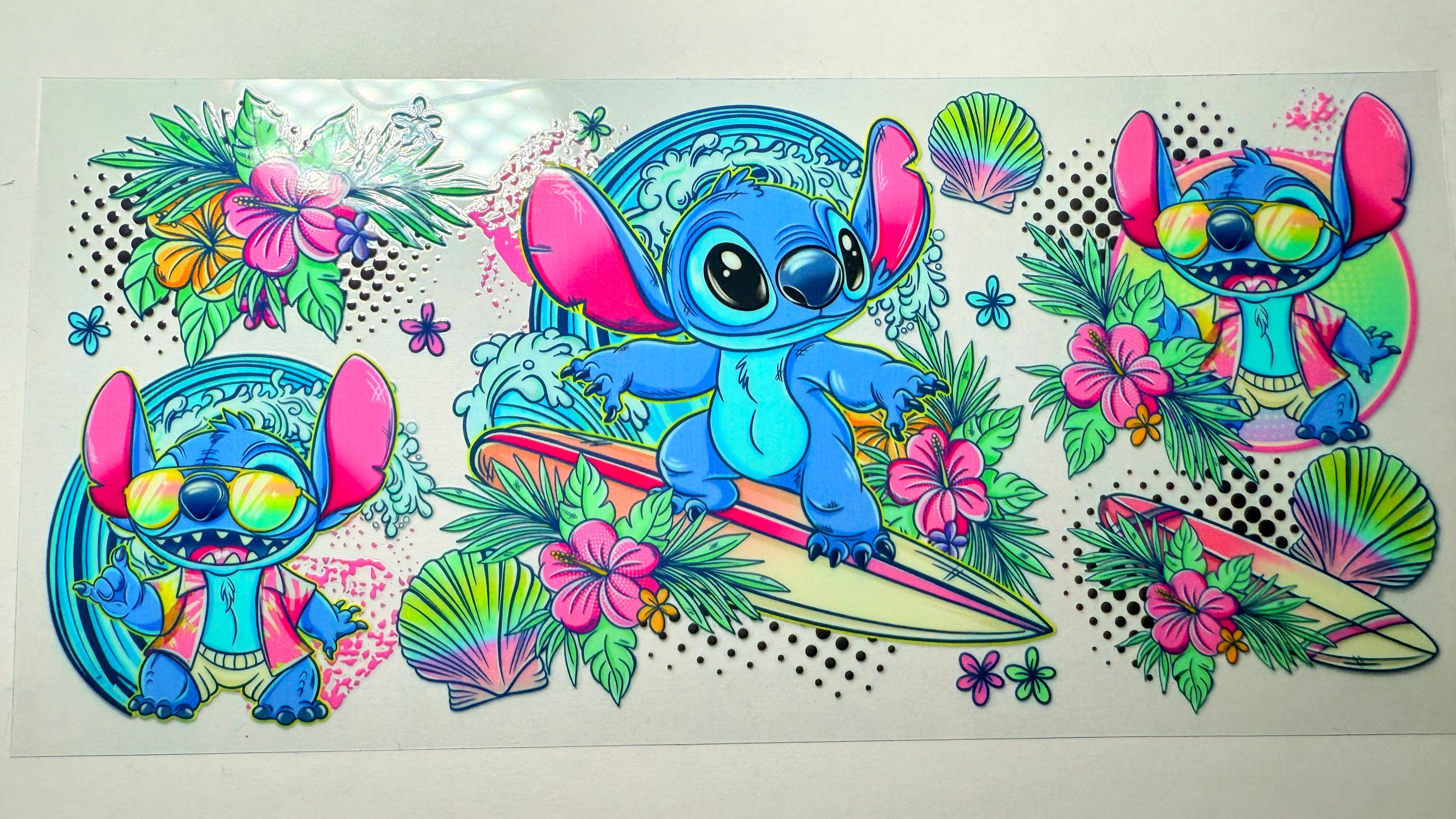 UV DTF SURFING STICH