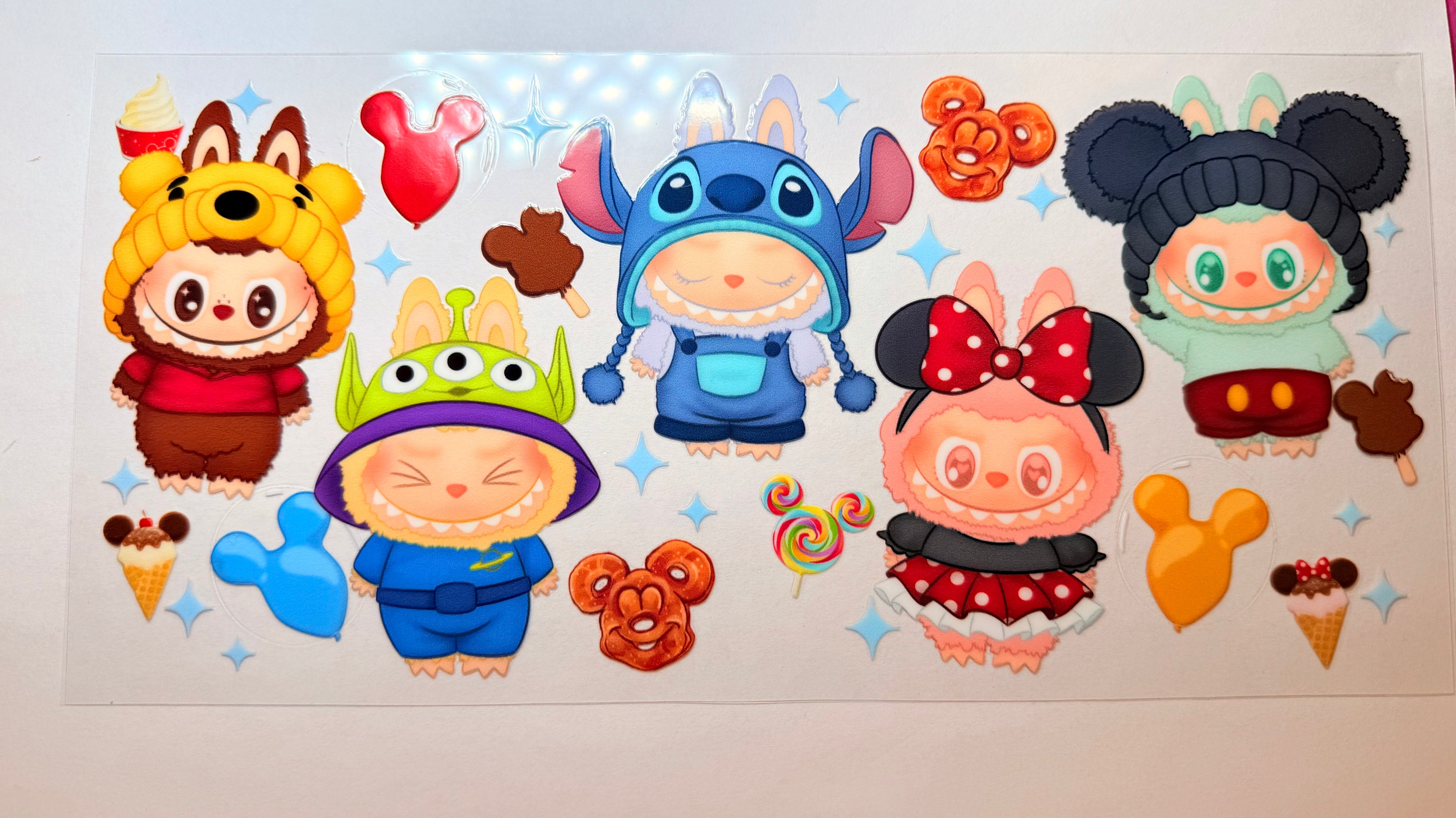 UV DTF LABUBU FRIENDS