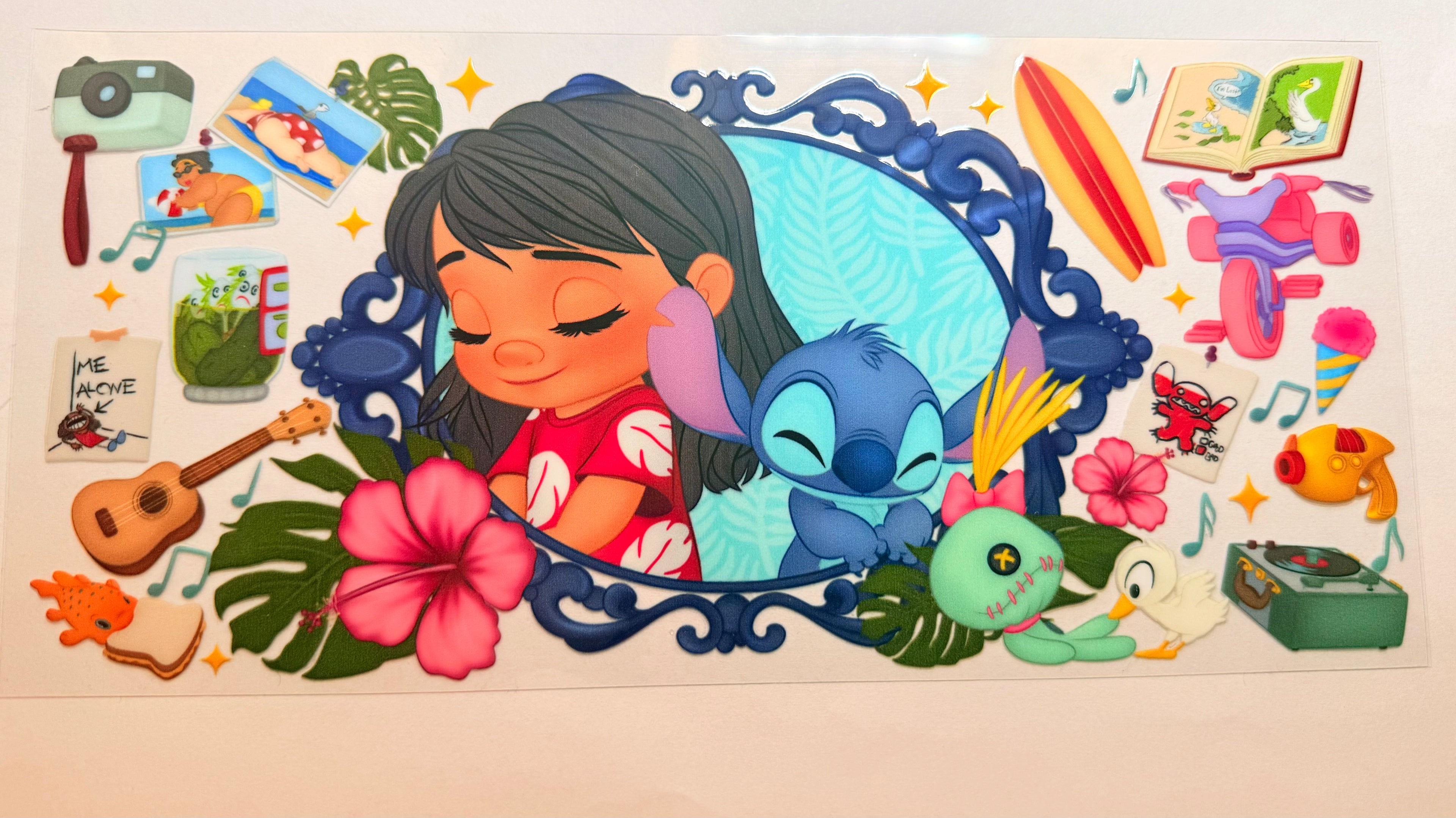 UV DTF OHANA TROPICAL