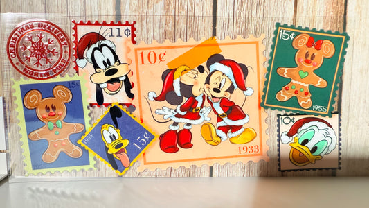 UV DTF SELLOS NAVIDAD MICKEY