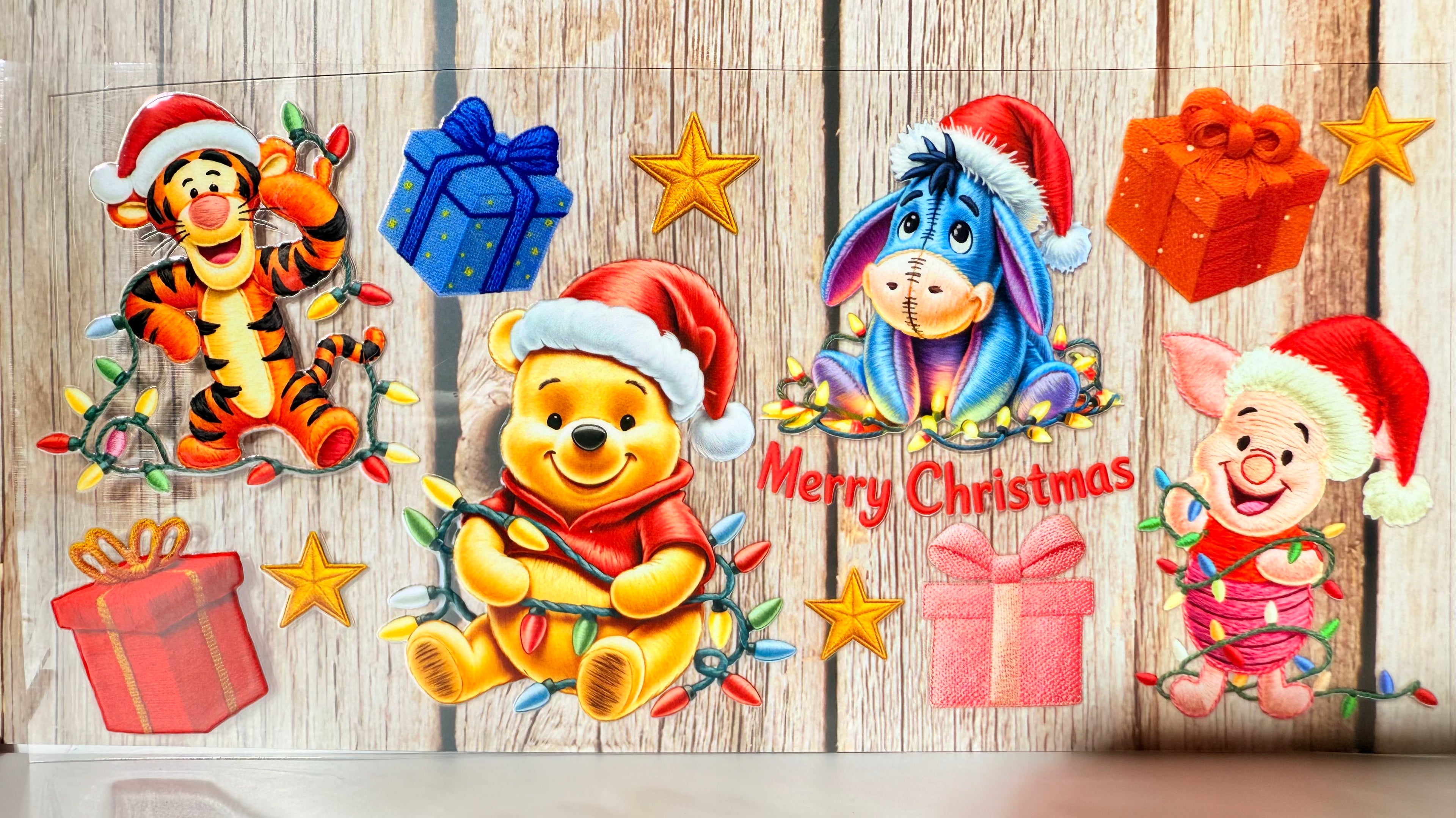 Winnie the Pooh uv dtf 160z