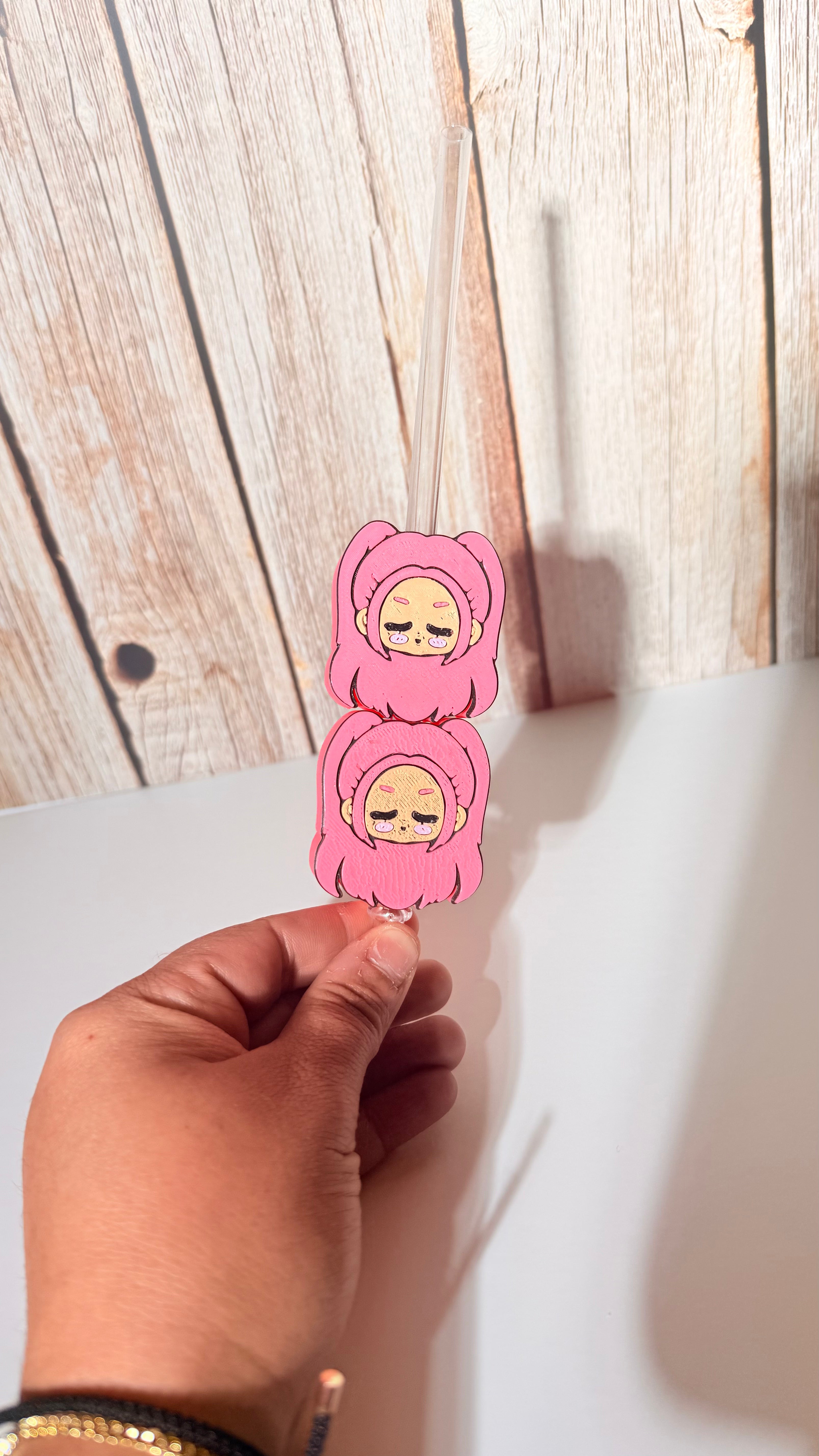 Girls 3 kpop strawtopper