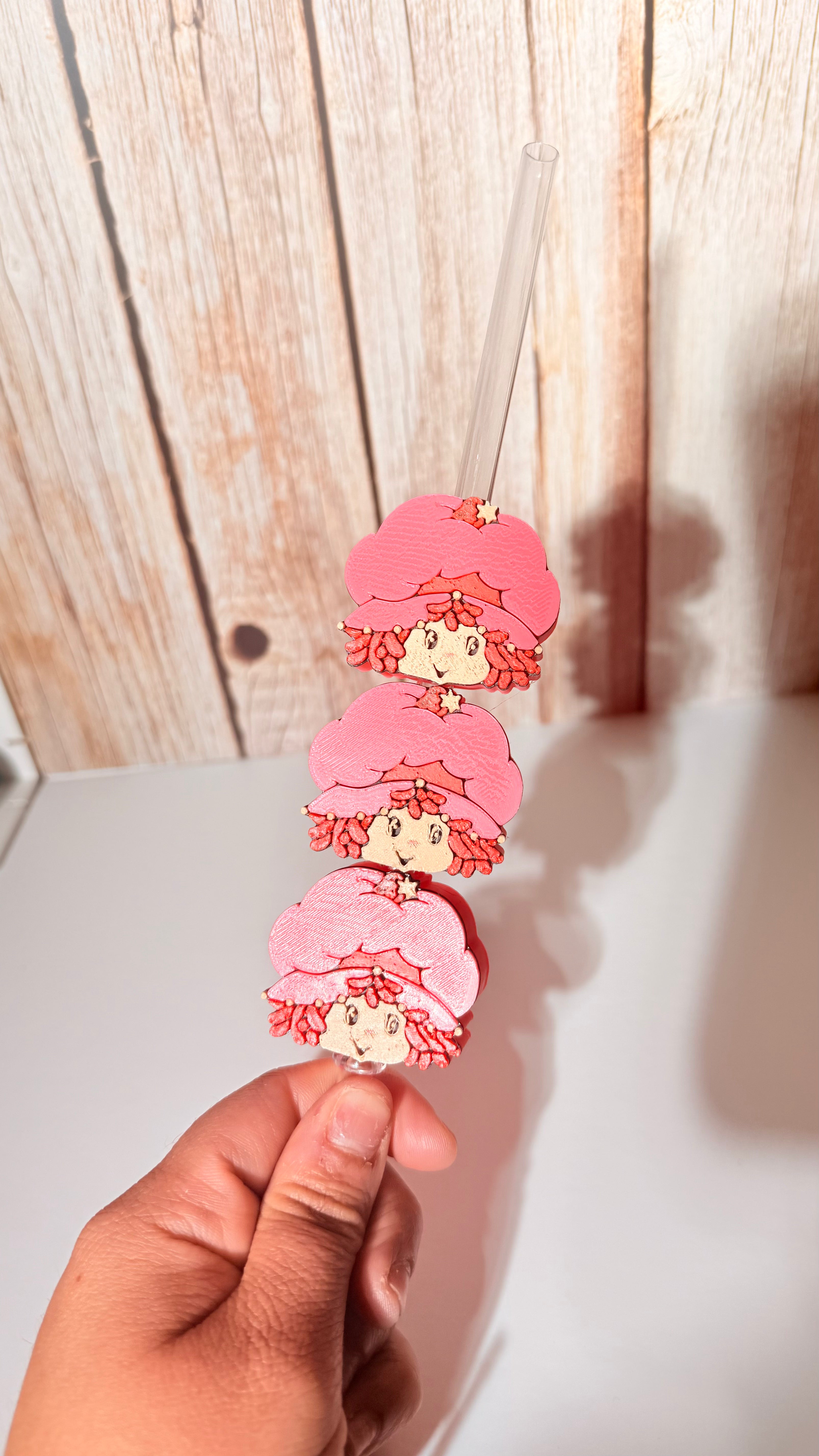 Strawberry Strawtopper