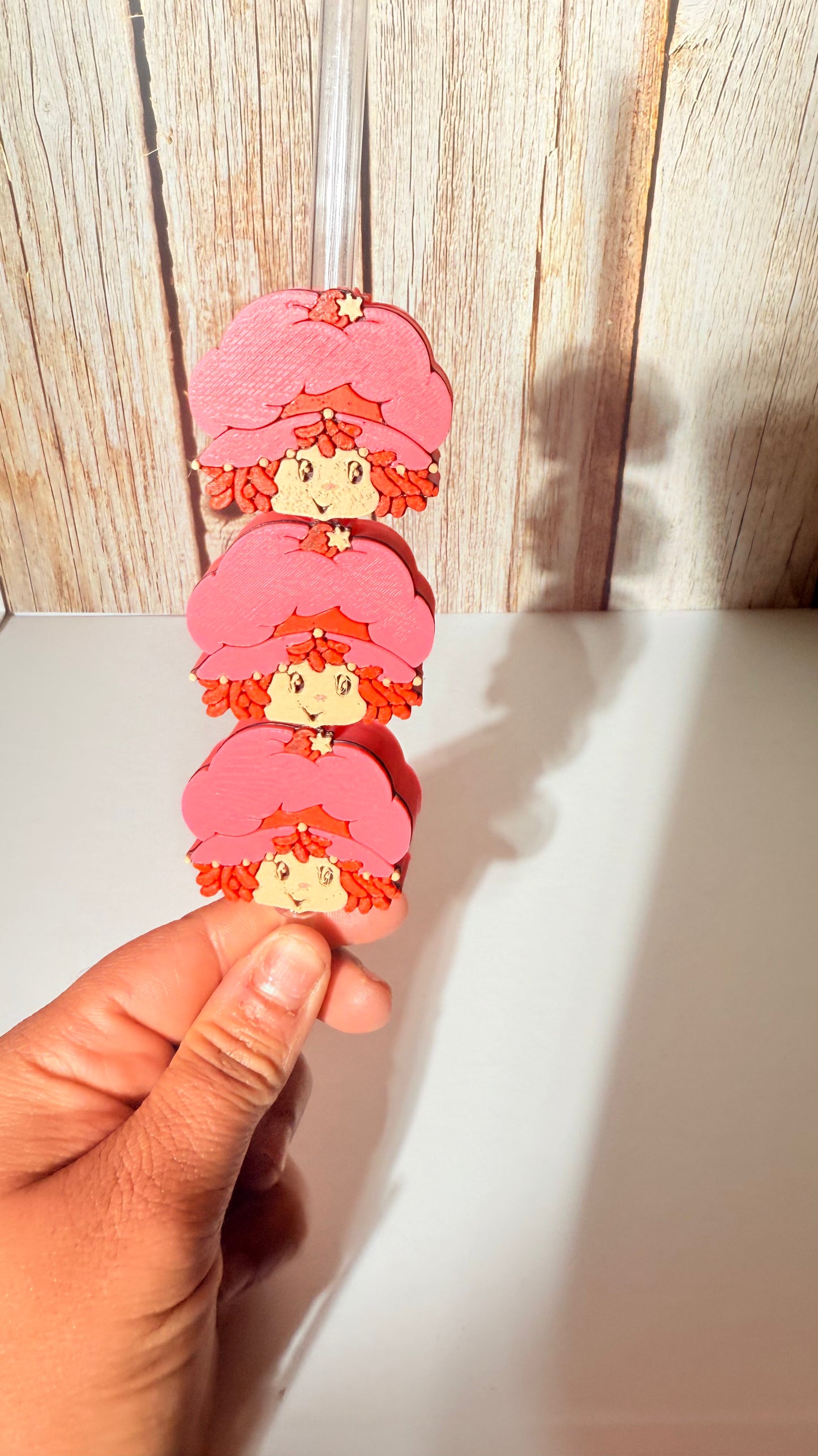 Strawberry Strawtopper
