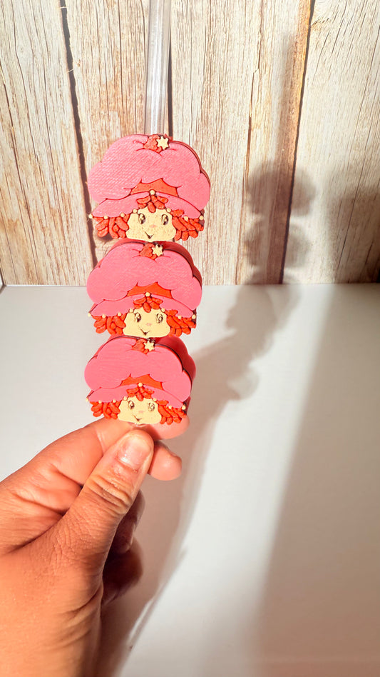 Strawberry Strawtopper