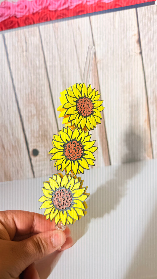 Girasoles Strawtopper