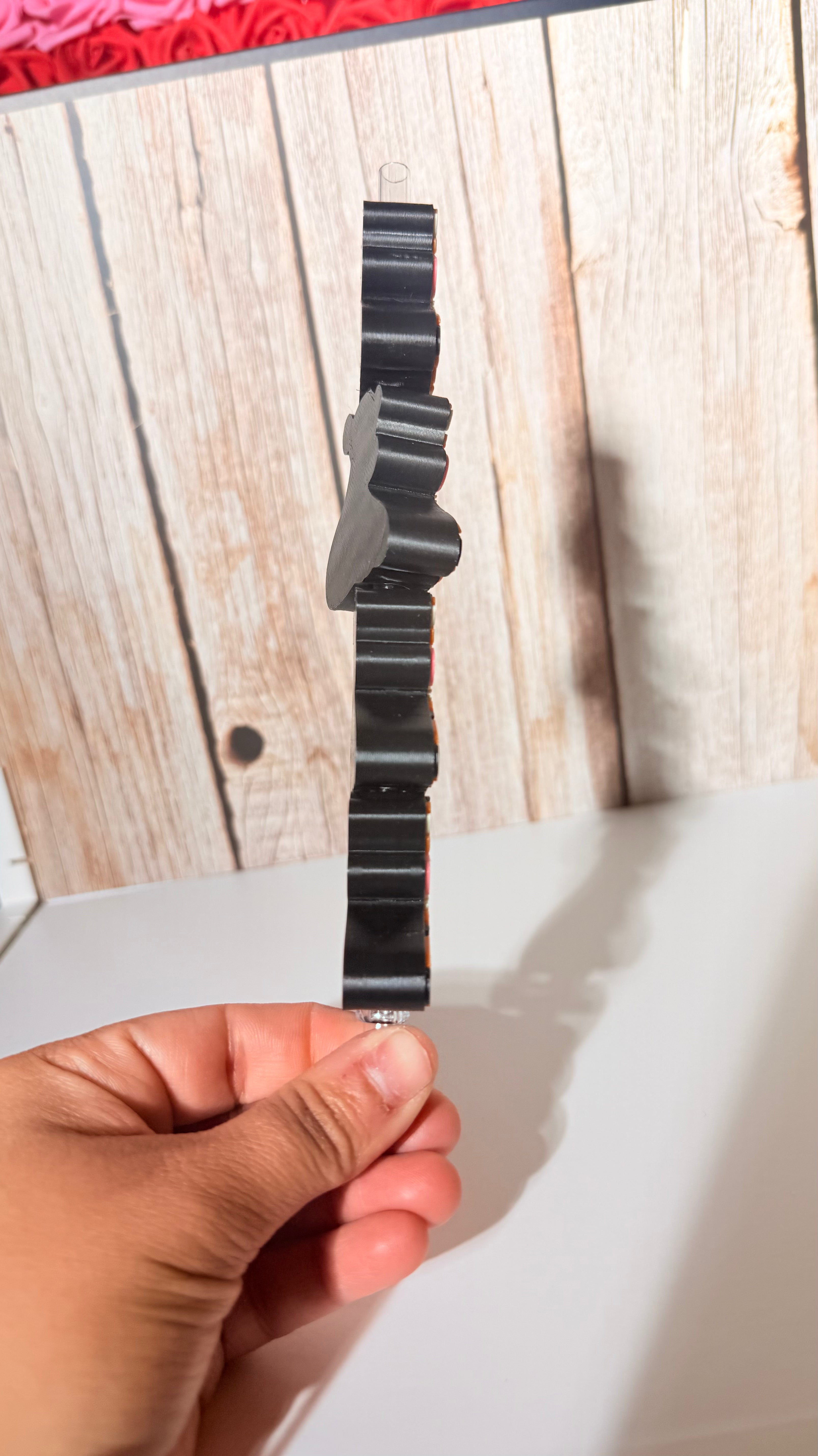 Bouncy tiger 3d stawtopper