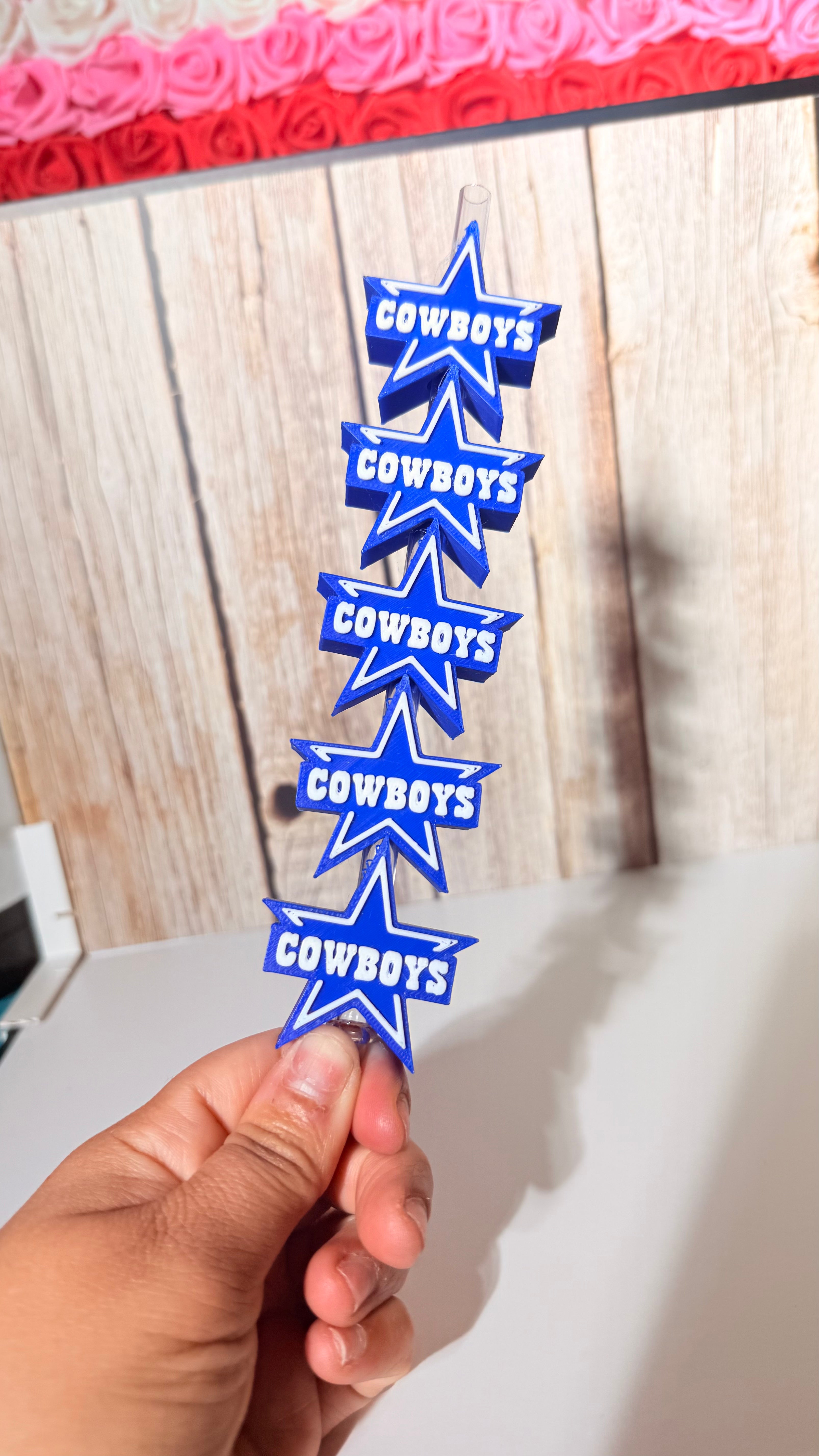 Cowboys 3Dstrawtopper