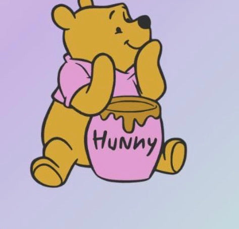 pooh straw topper