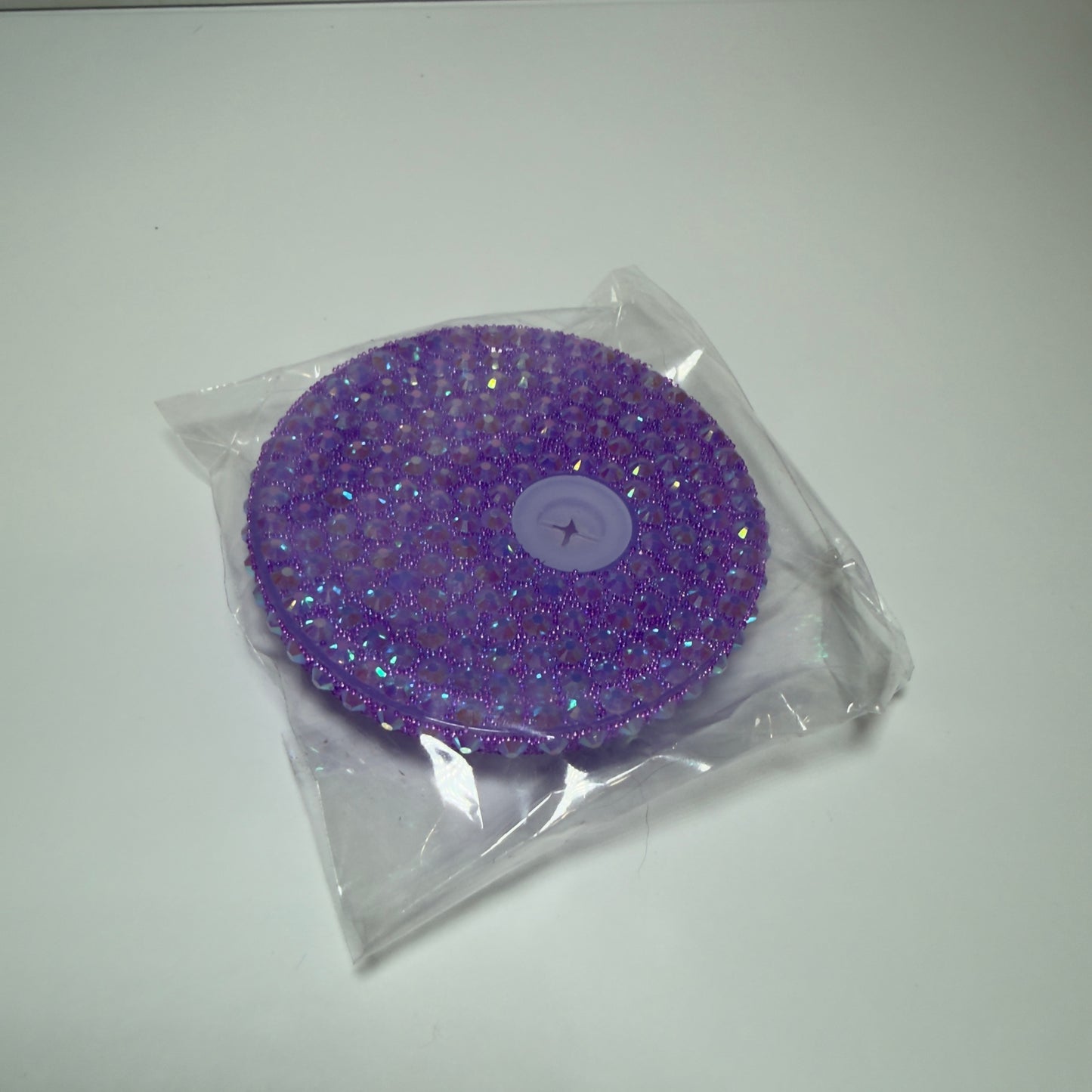 Bling Rhinestone Lid