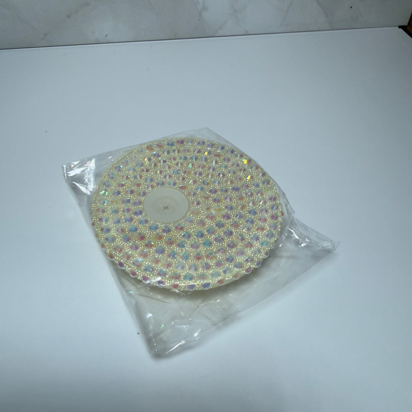 Bling Rhinestone Lid