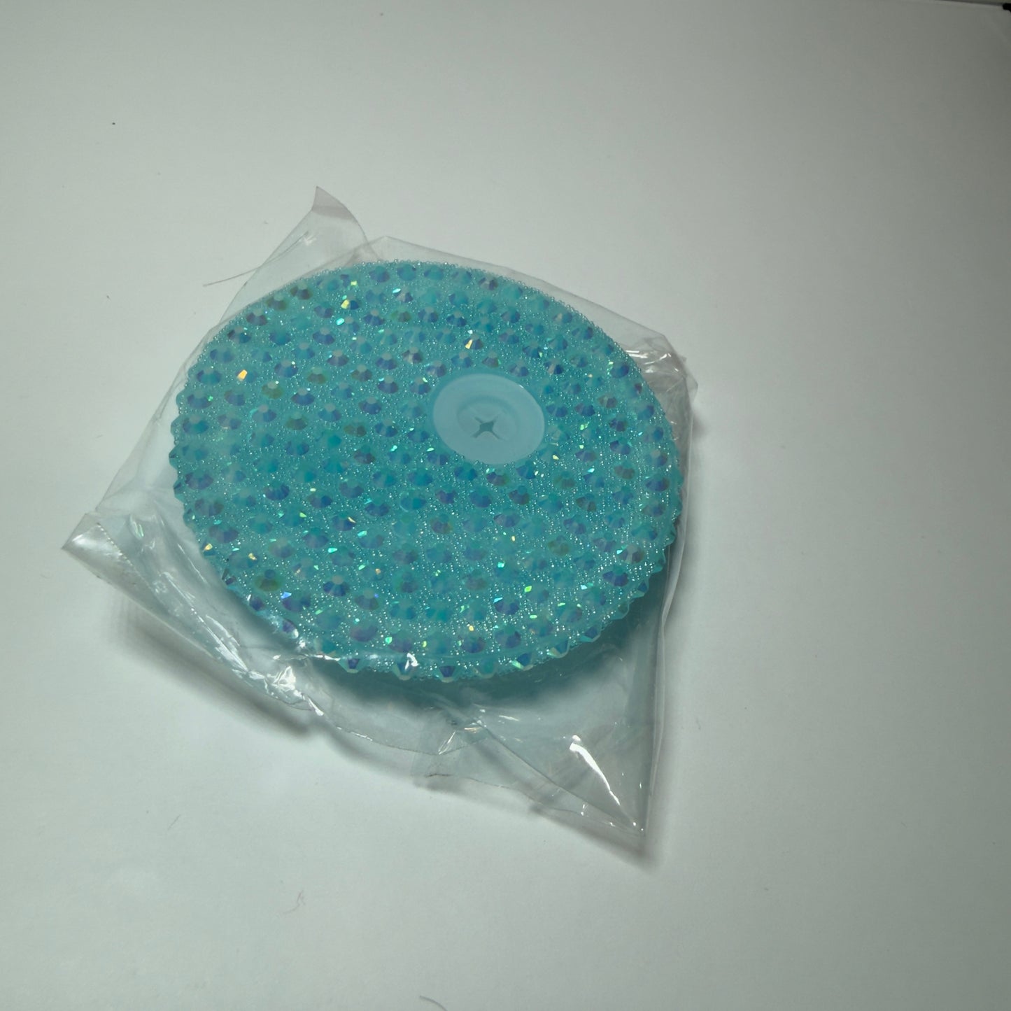 Bling Rhinestone Lid
